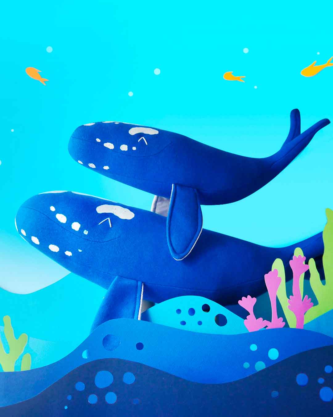 La Fauna del Mar Argentino ya fue registrada y convertida en muñecos de diseño por Bicho Canasto.