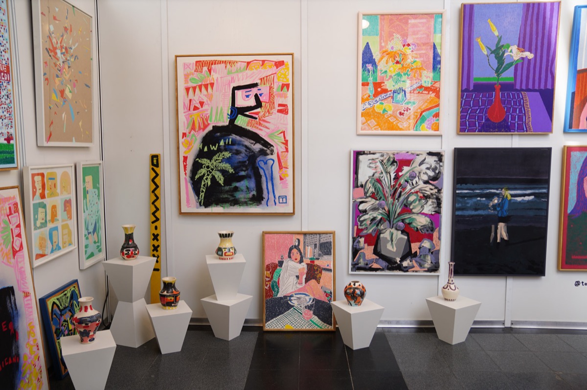 El Paseo del Arte, otra satisfacción que se repite en Feria Puro Diseño bt Sinteplast 2025. 