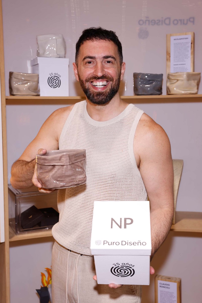 Nico Pottery en la Tienda Puro Diseño Colección Homenaje.