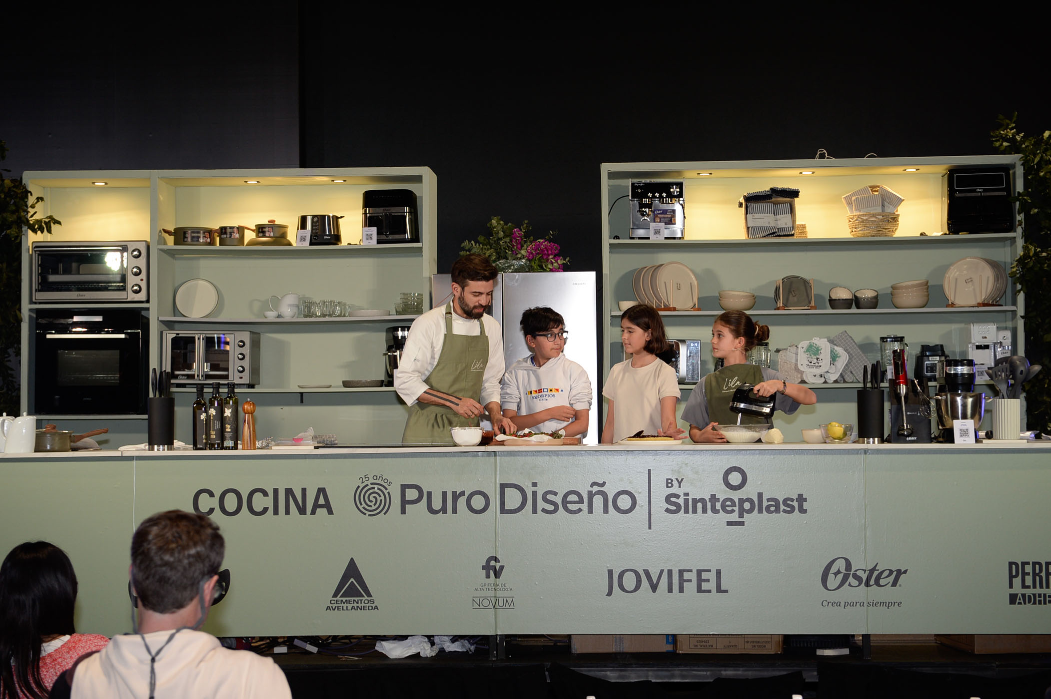 Durante la última jornada del evento, Gustavo "Teru" Teruel volvió a compartir una receta apta para realizar con los más chicos de la familia.