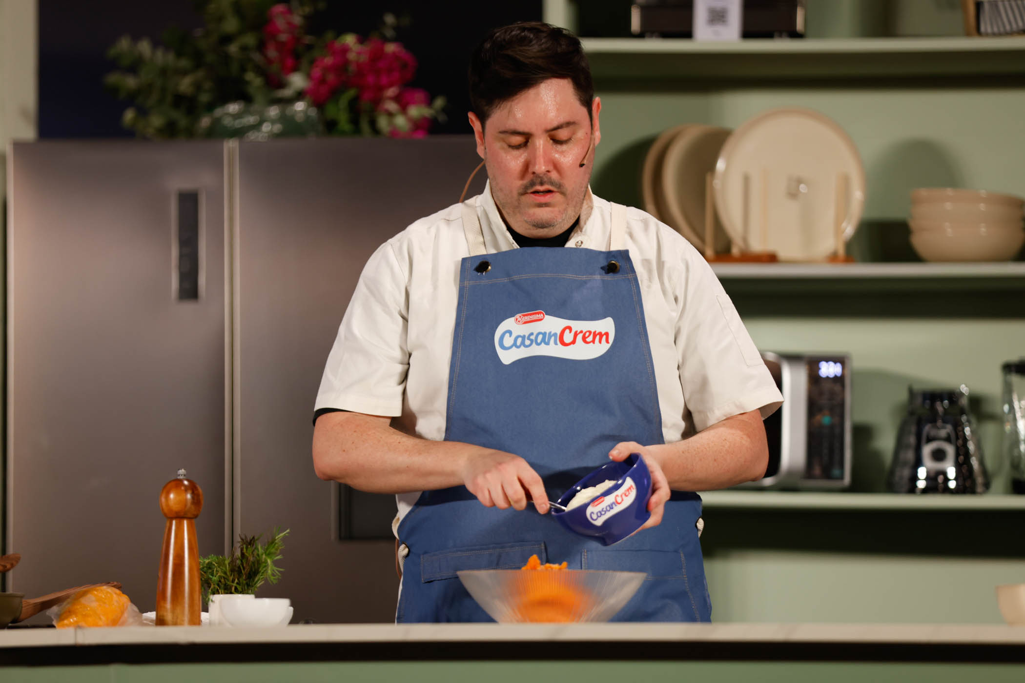 En segundo lugar, el relleno.