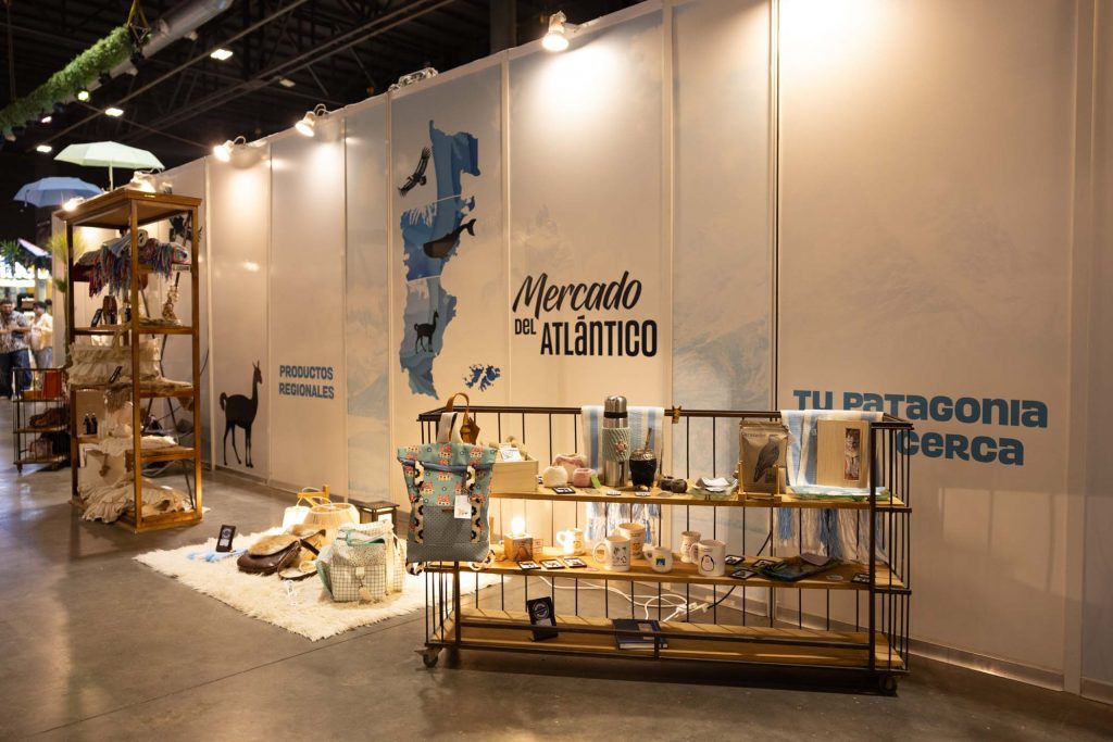 Stand del Mercado del Atlántico en Feria Puro Diseño.