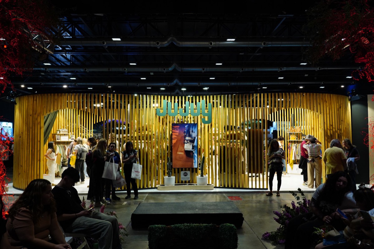 El diseño del stand de Jujuy en La Rural, del del diseñador industrial Pablo Matteoda. 