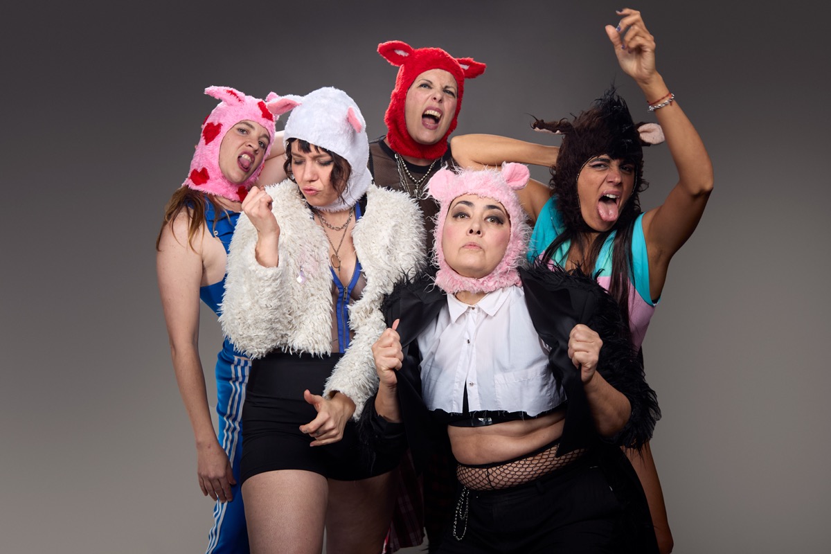 Karol Zingali y Eva Gou (voces), Vivi Pozzebon (batería), Guineana (bajo) y María Florencia Silva (guitarra) presentará su nuevo álbum.  