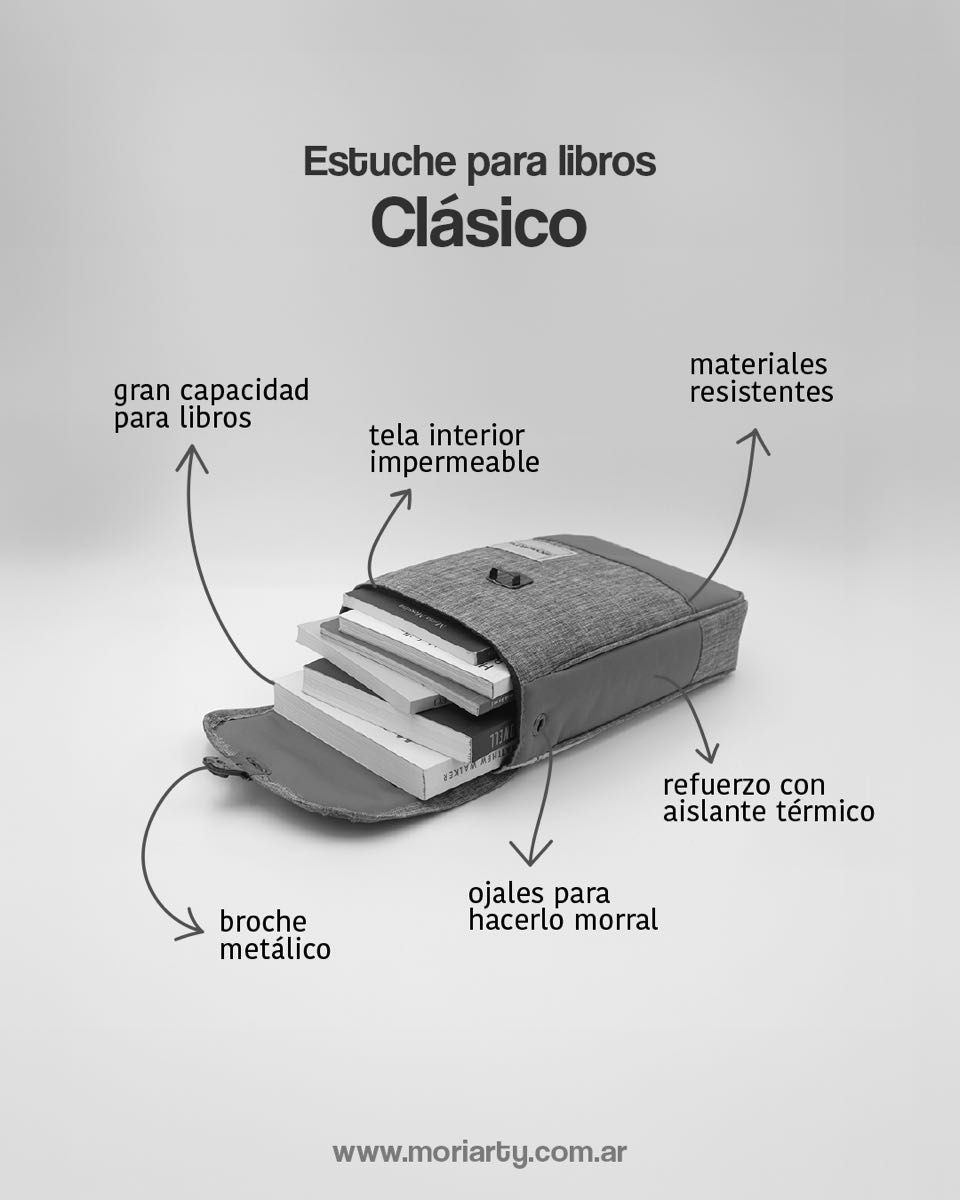 Anatomía del Clásico estuche Moriarty. 