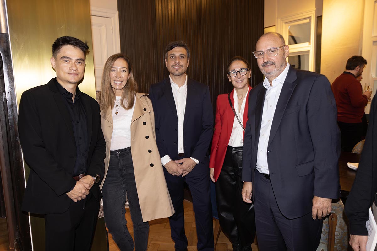 Juan Pablo Niño, Mihura Mansion Manager, Paula Ramiro de la Casa de Santiago del Estero, Matías Rosado, Marina Ancilleta y Bernardo Abruzzese. 