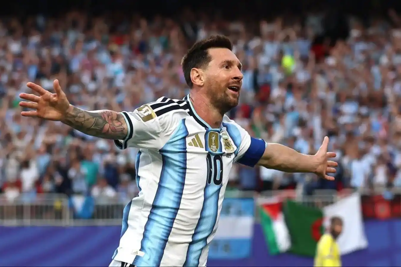 Lionel Messi gritó gol tres veces en el debut de la Selección Argentina en el Mundial de Fútbol 2026. 