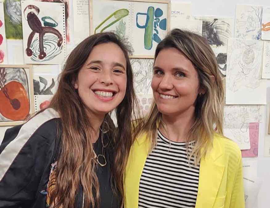 Tessi Arce y María Leveratto.