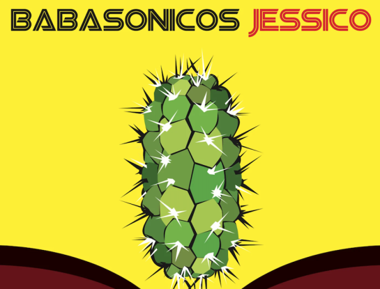 El arte de tapa que Alejandro Ros diseñó para "Jessico" de Babasónicos (también cumple 25 años)