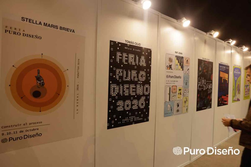 "Creá el póster" invitó a diseñadores y artistas a interpretar el espíritu creativo y la diversidad de Feria Puro Diseño. 