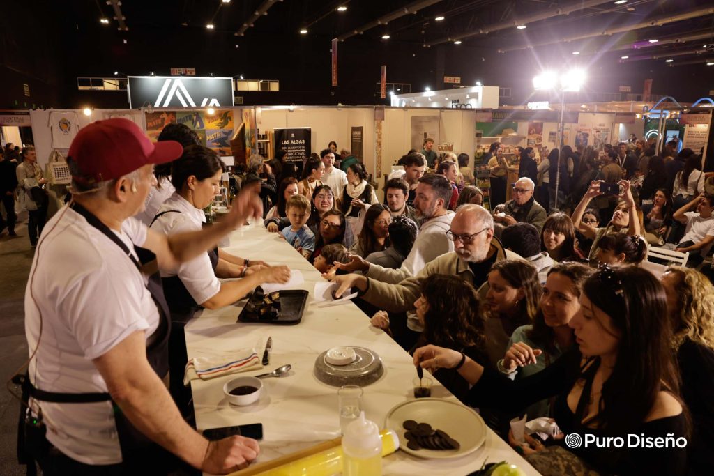 La cocina es uno de los espacios más convocantes de La Feria. 