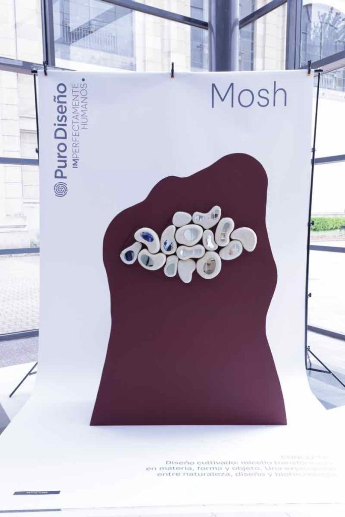 Espejo escultórico de Mosh. 