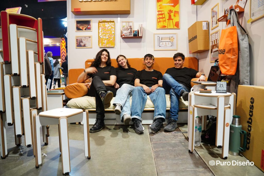 El team de diseño de Casa Base. 